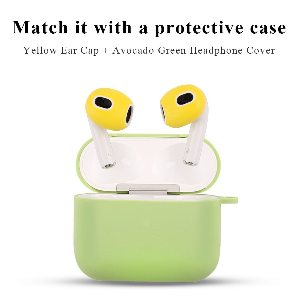 Earpads Silicone AirPods 3 Blanc frosted