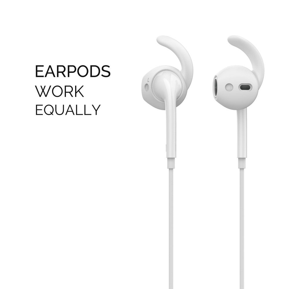Sport Earhooks Apple AirPods, blanc (Small)