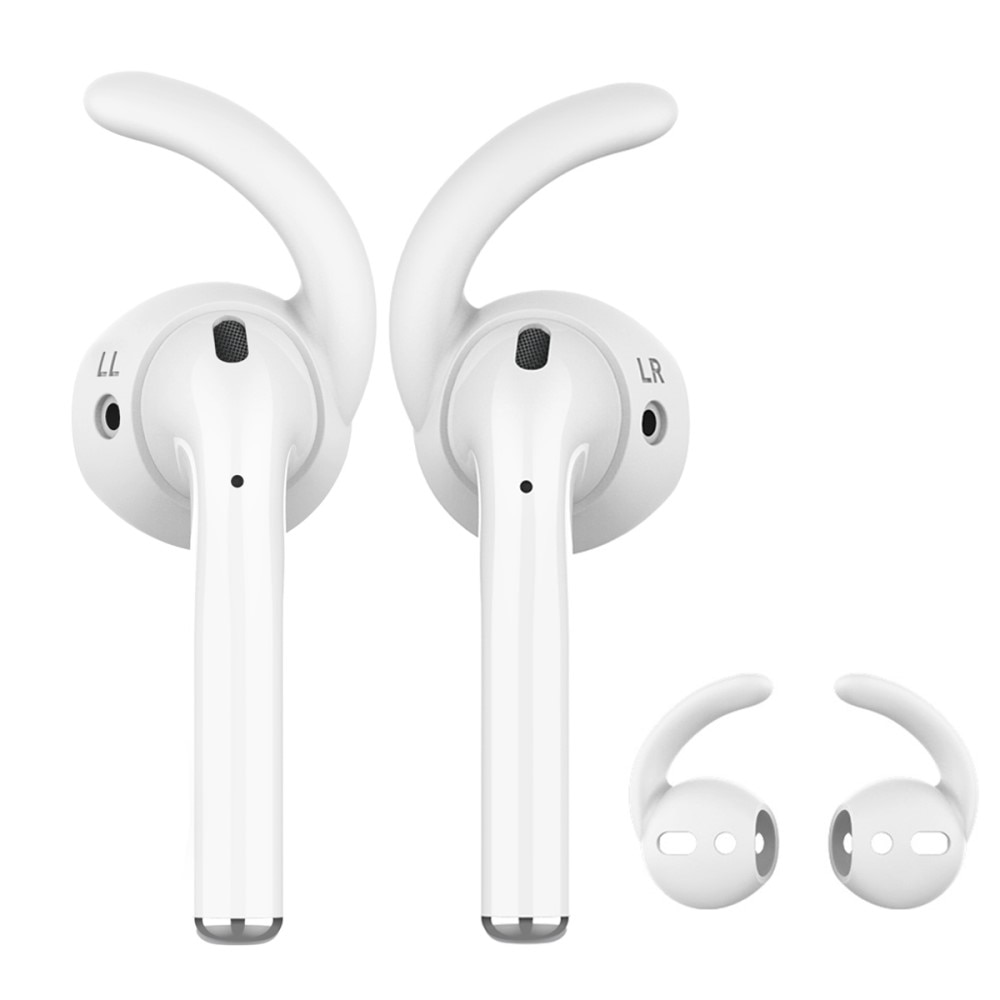 Sport Earhooks Apple AirPods, blanc (Large)