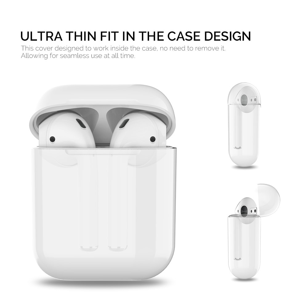 Earpads Silicone AirPods, (3 pièces) blanc