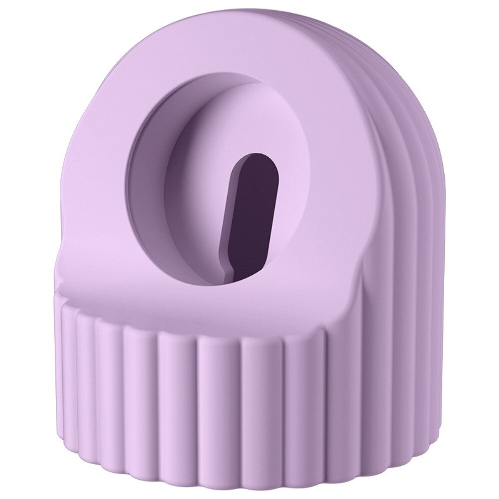 Support de Charge rainuré Apple Watch, violet