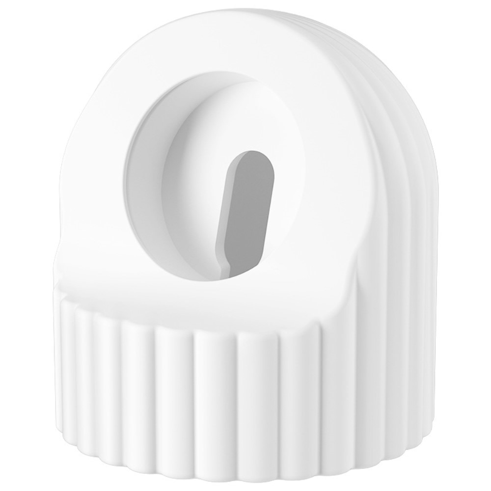 Support de Charge rainuré Apple Watch, blanc