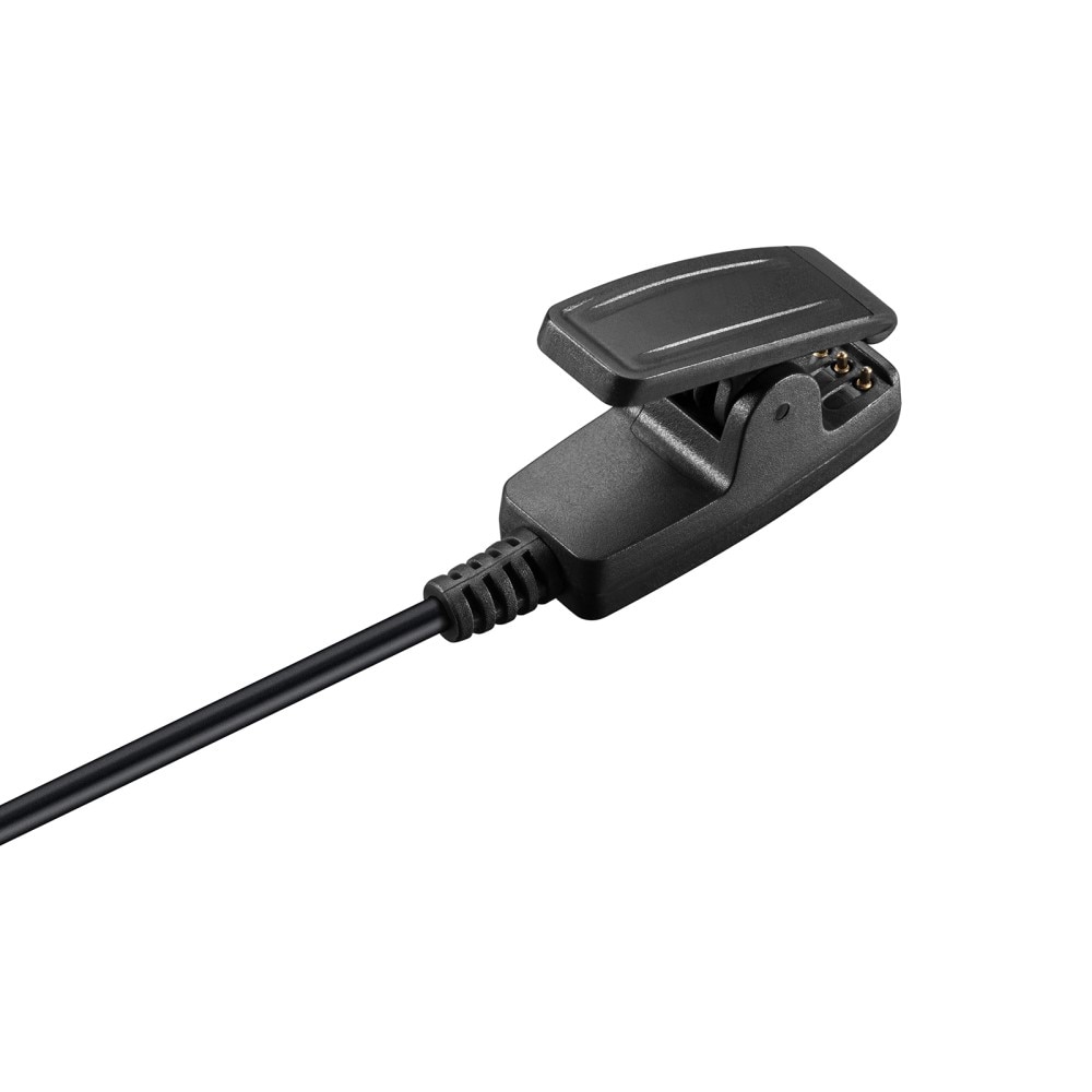 Câble de chargement USB-C 1m pour Garmin Vivomove Trend, Noir