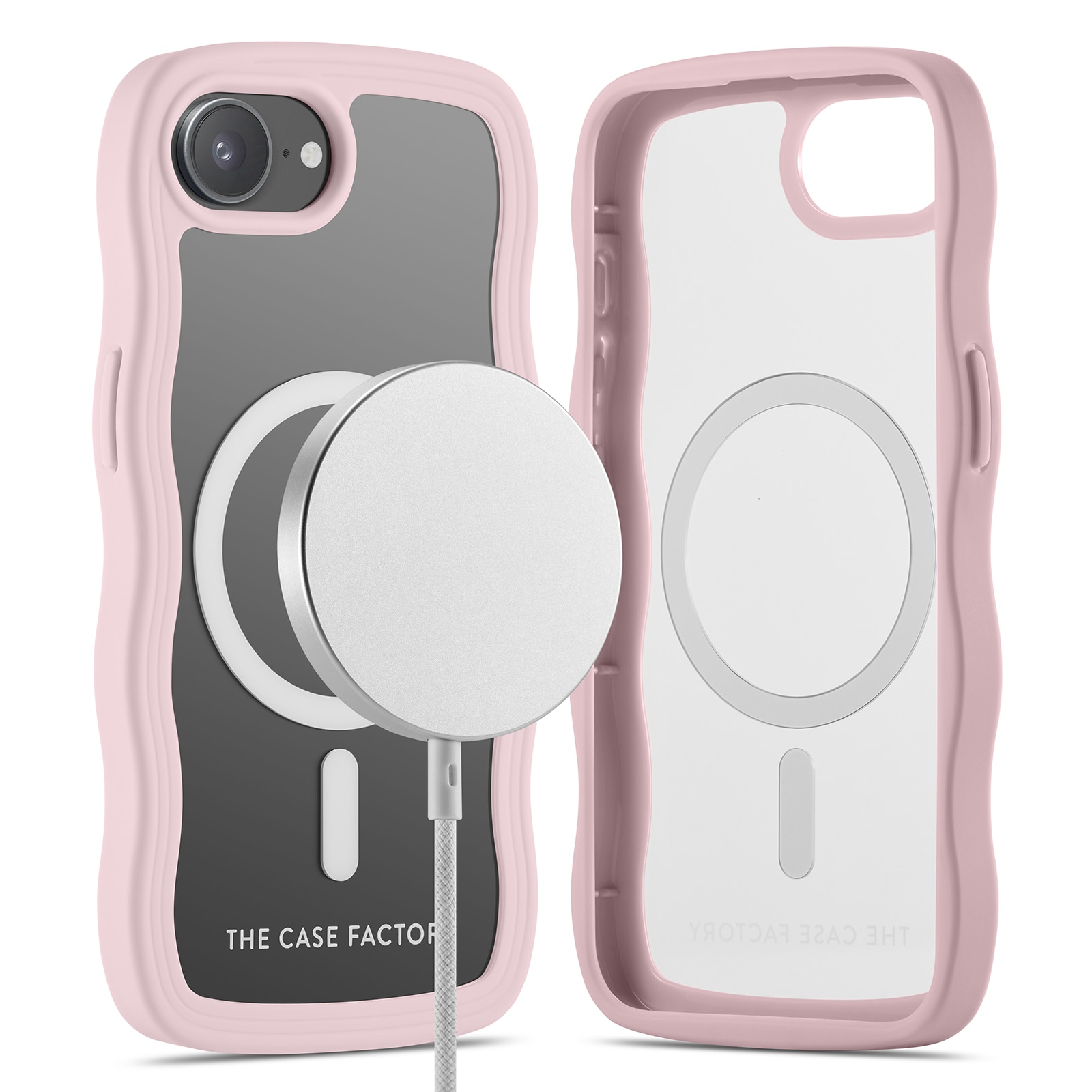 The Wave Mag Case iPhone 16e, Rose