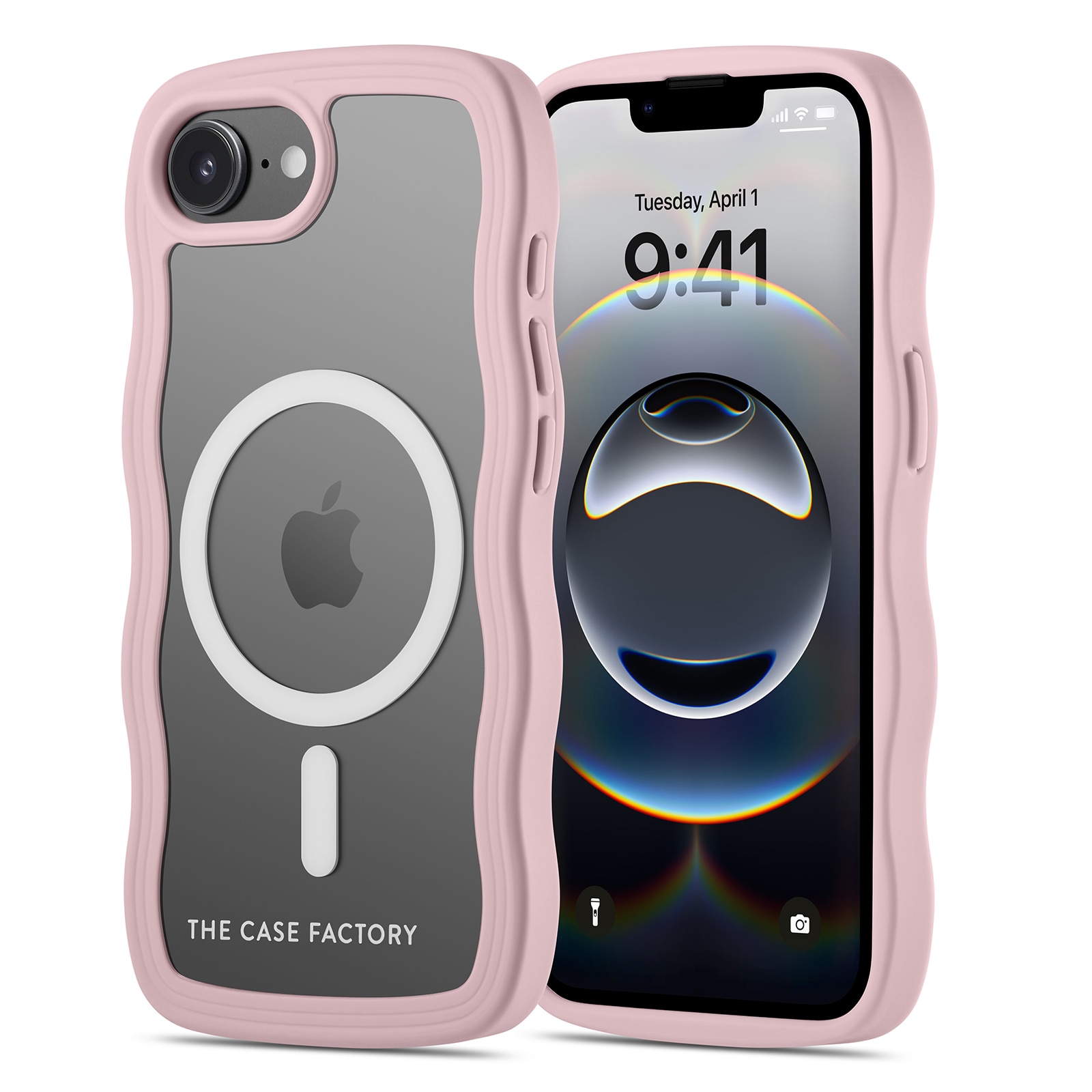 The Wave Mag Case iPhone 16e, Rose