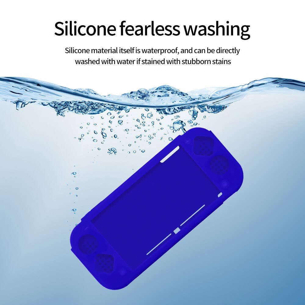 Coque en silicone Nintendo Switch Lite, noir
