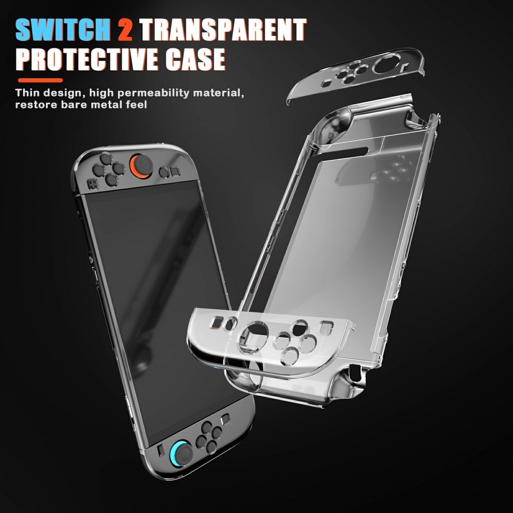Coque Nintendo Switch 2 Transparent