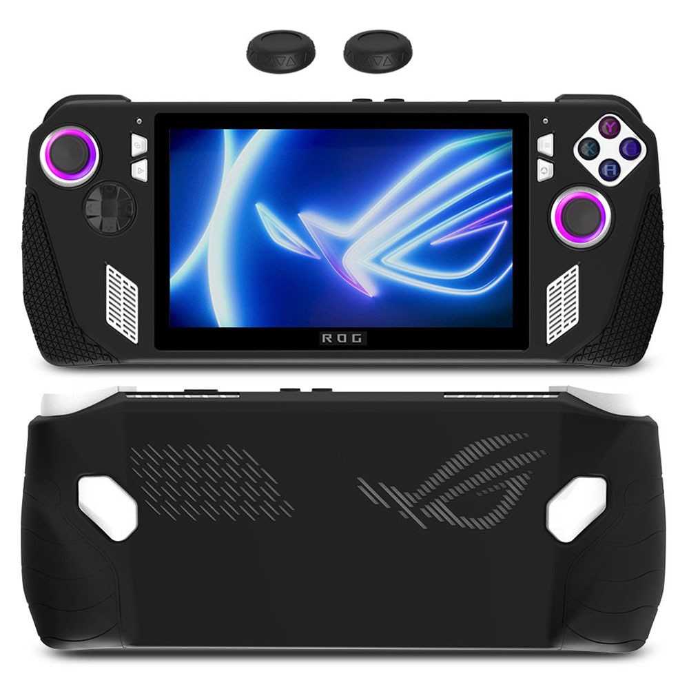 Silicone Case with Thumb Grip Asus ROG Ally, noir