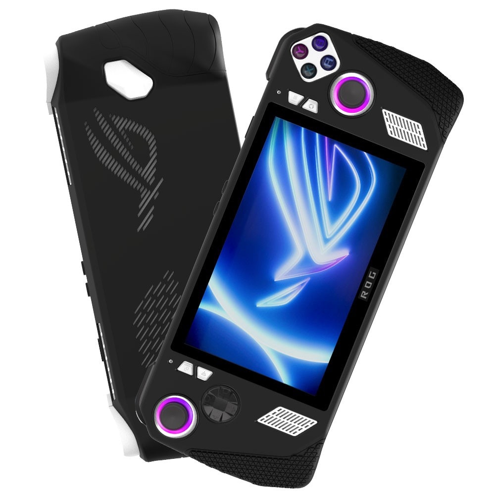 Silicone Case with Thumb Grip Asus ROG Ally, noir