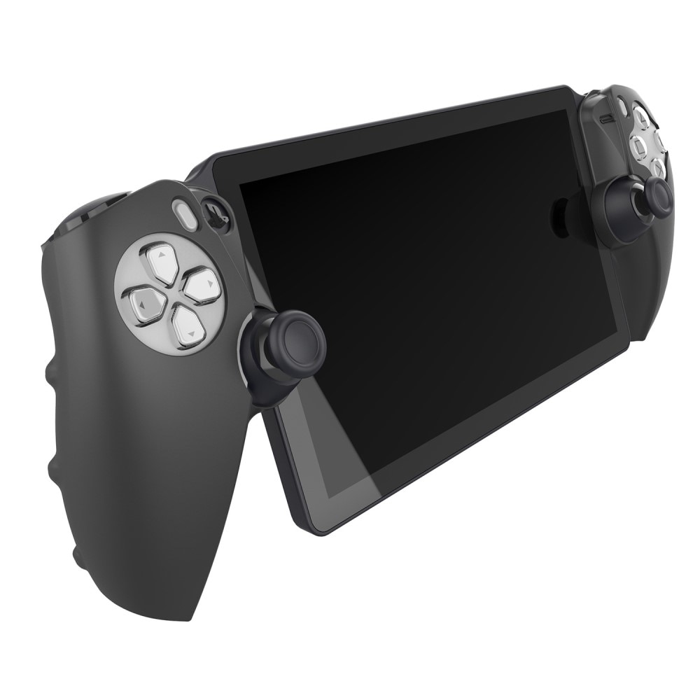 Ipega Poignée Coque en silicone Sony PlayStation Portal, noir