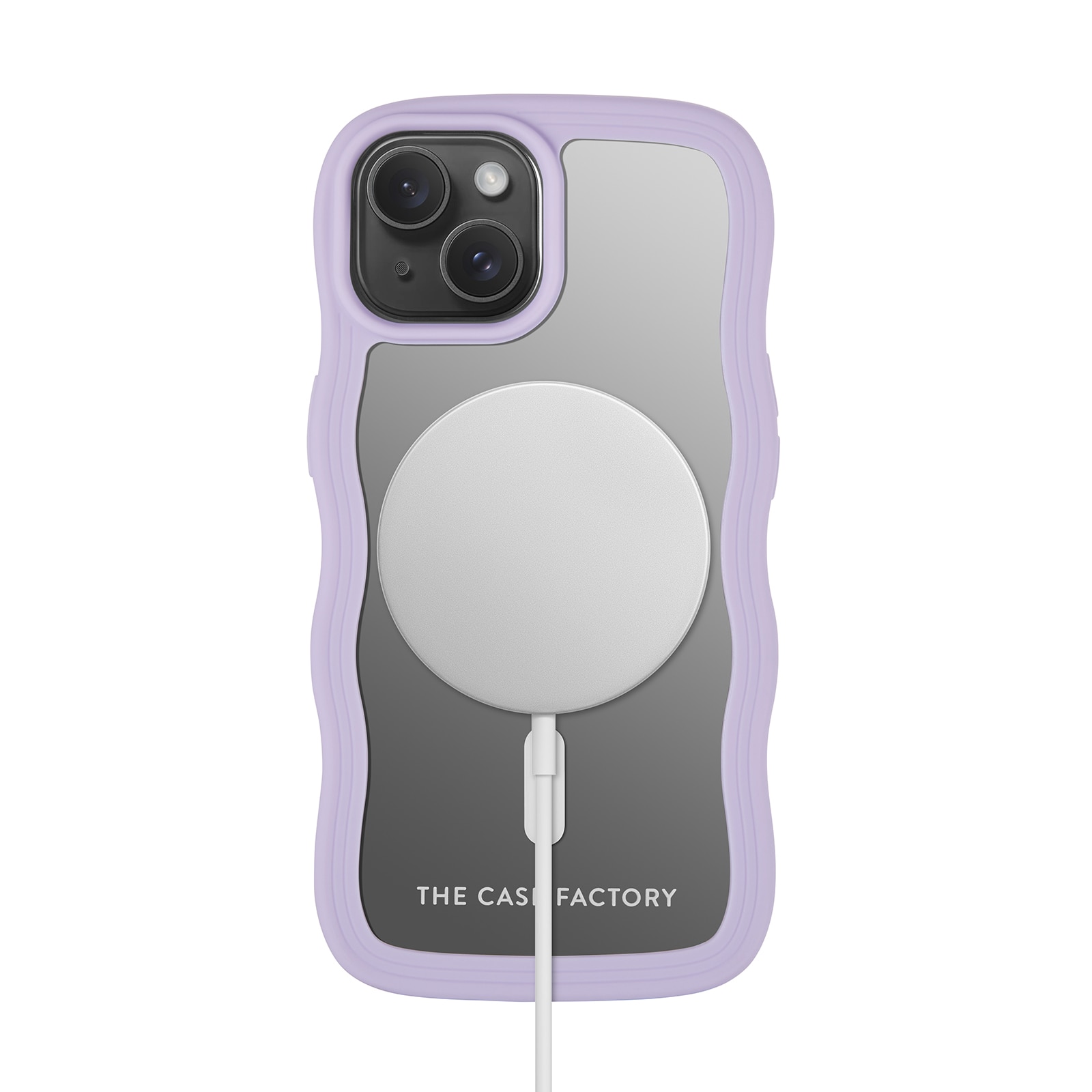 The Wave Mag Case iPhone 15, Violet