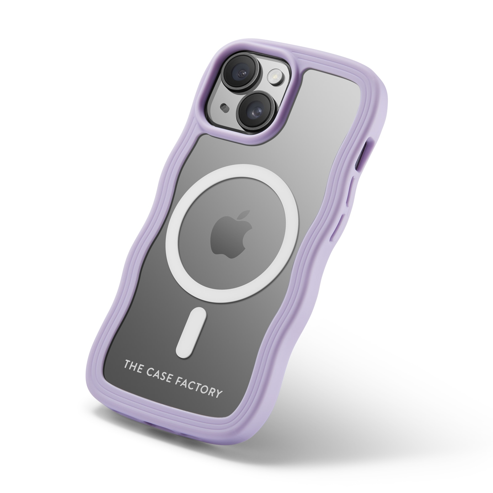 The Wave Mag Case iPhone 15, Violet