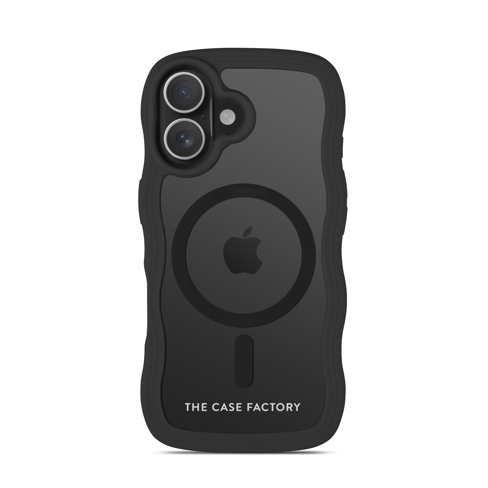 The Wave Mag Case iPhone 16, Noir