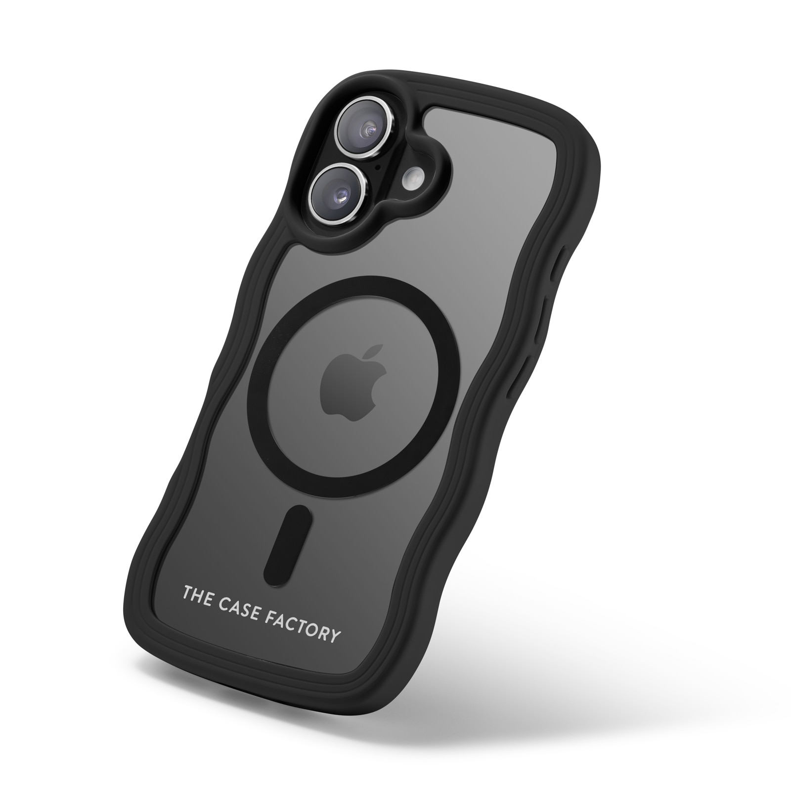 The Wave Mag Case iPhone 16, Noir