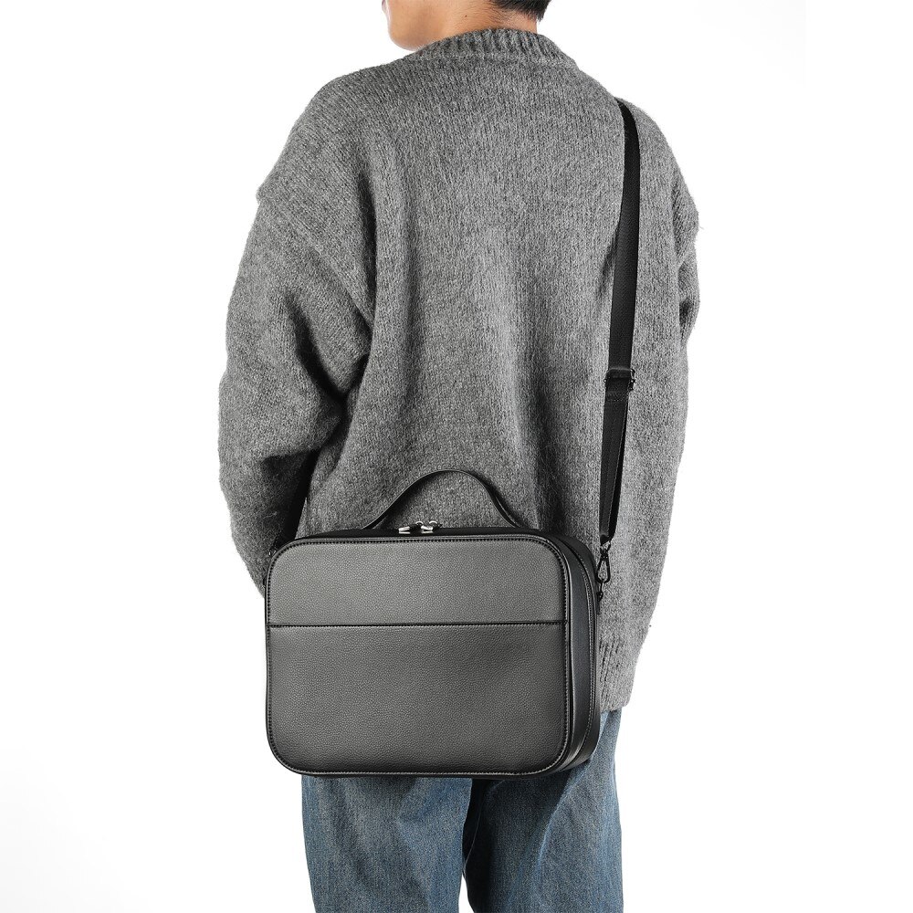 Sac de rangement avec bandoulière pour Apple Vision Pro, noir