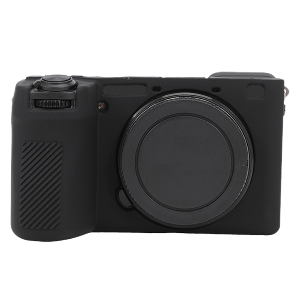 Coque en silicone Sony A6700, noir