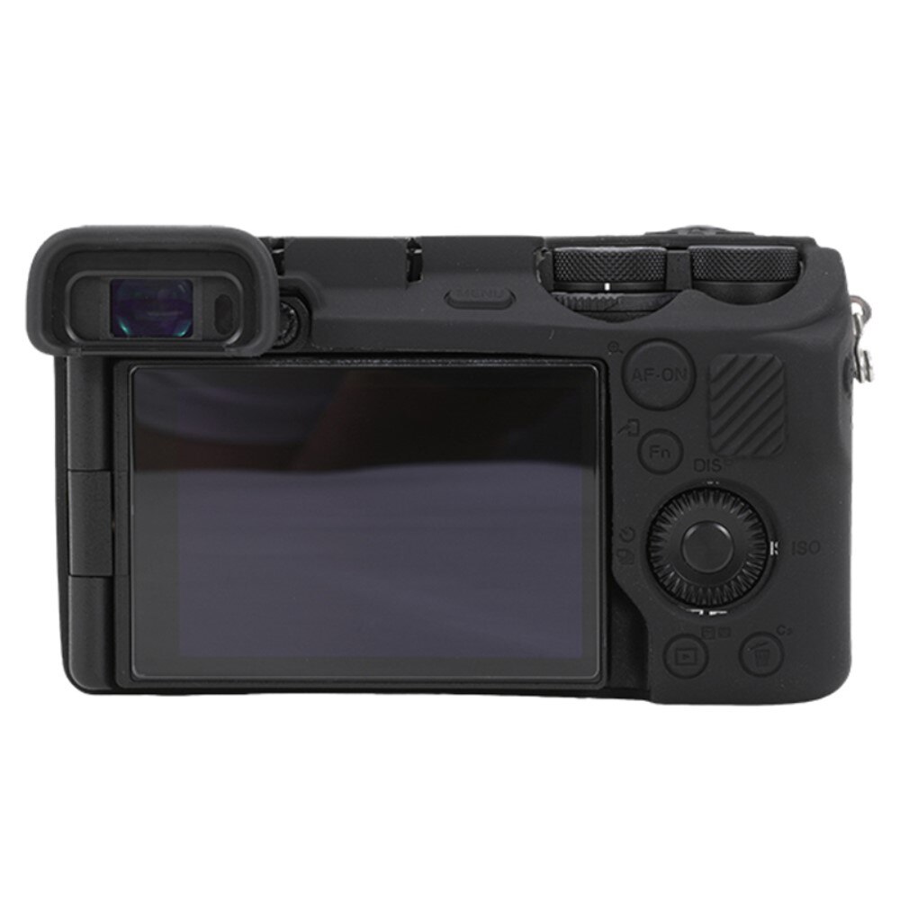 Coque en silicone Sony A6700, noir