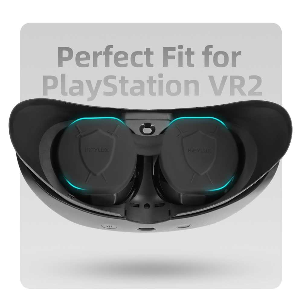 Protection des lentilles en silicone Sony PlayStation VR2, noir