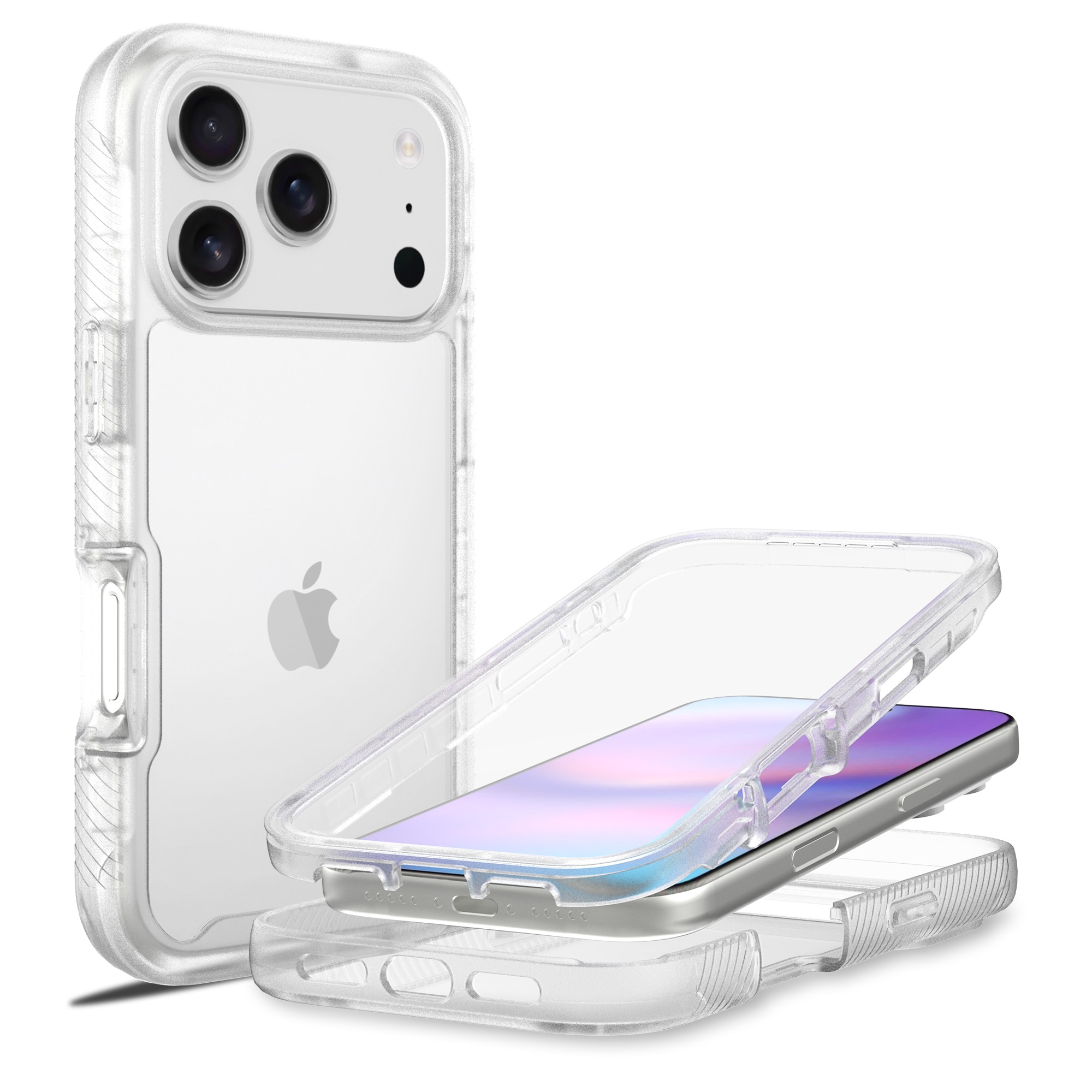 Coque Full Protection iPhone 17 Pro Max, Transparent