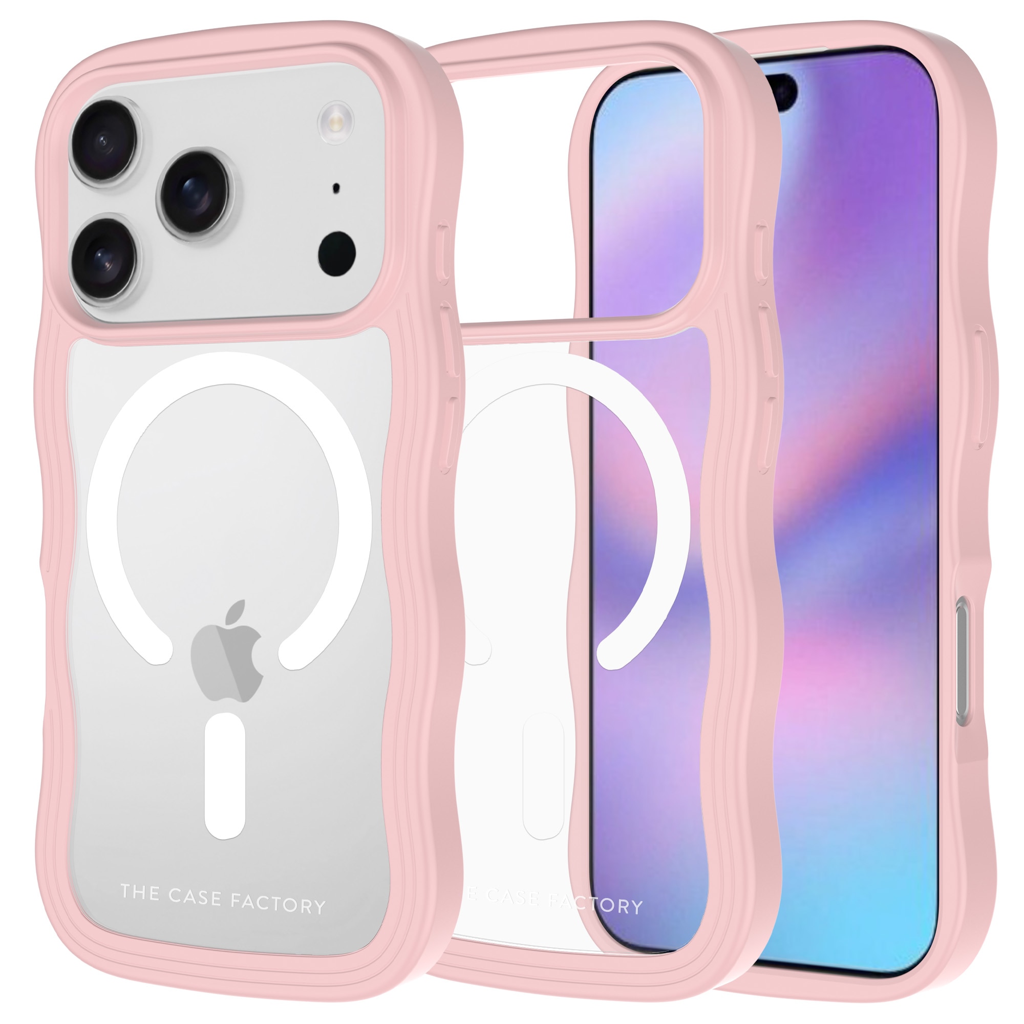 The Wave Mag Case iPhone 17 Pro, Rose