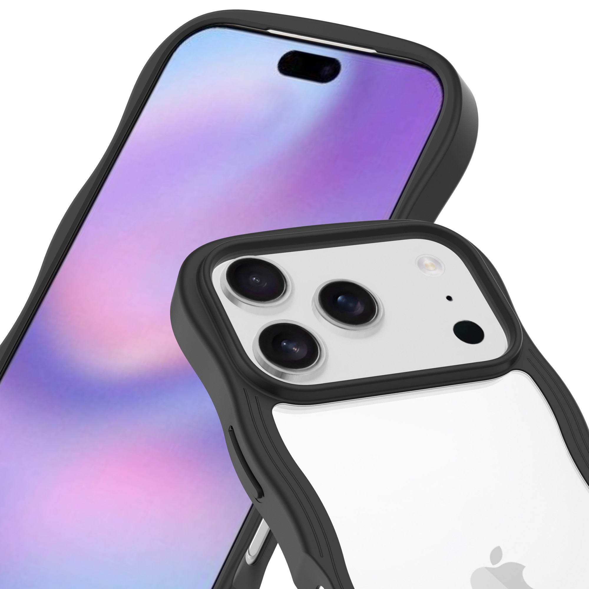 The Wave Case iPhone 17 Pro, Noir