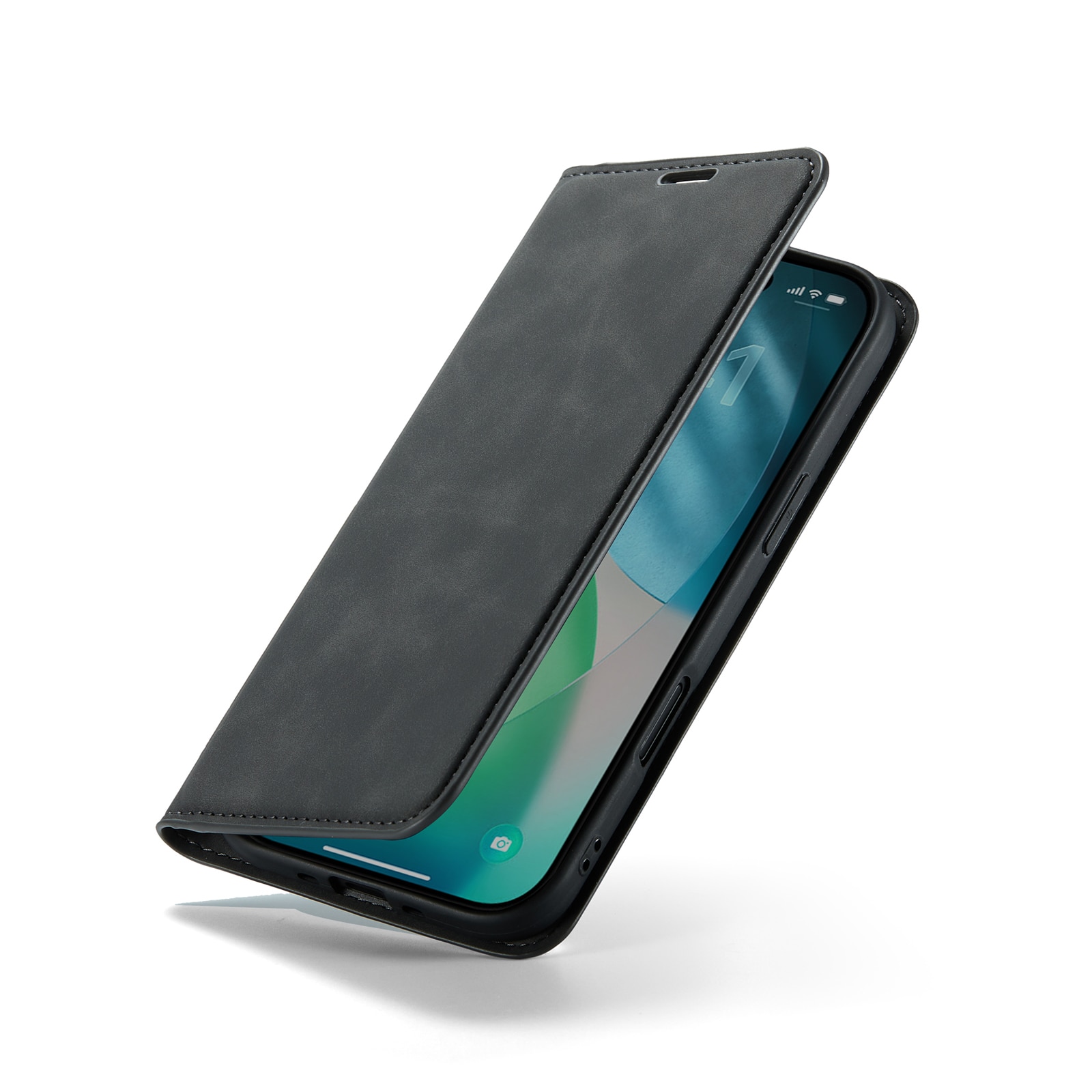 Coque portefeuille mince iPhone Air, Noir