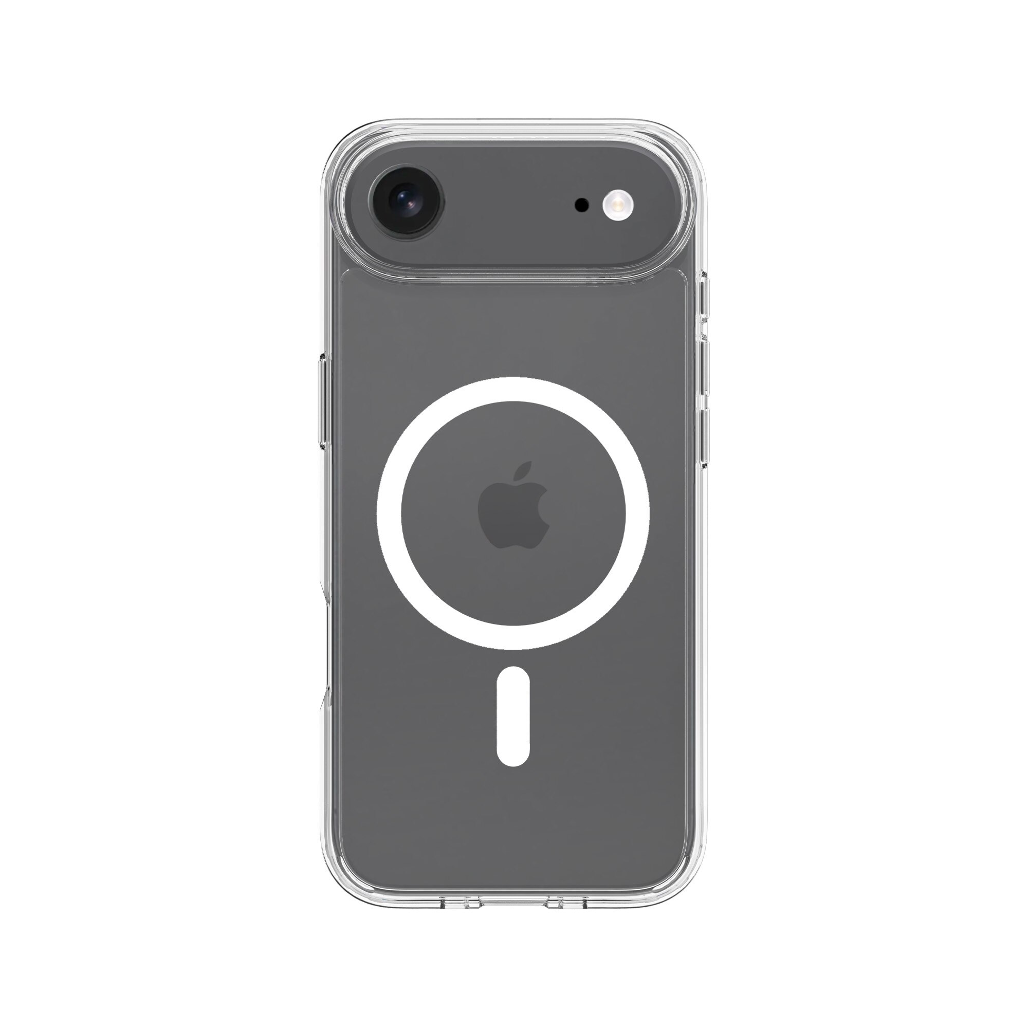 Coque hybride MagSafe iPhone 17 Air, Transparent