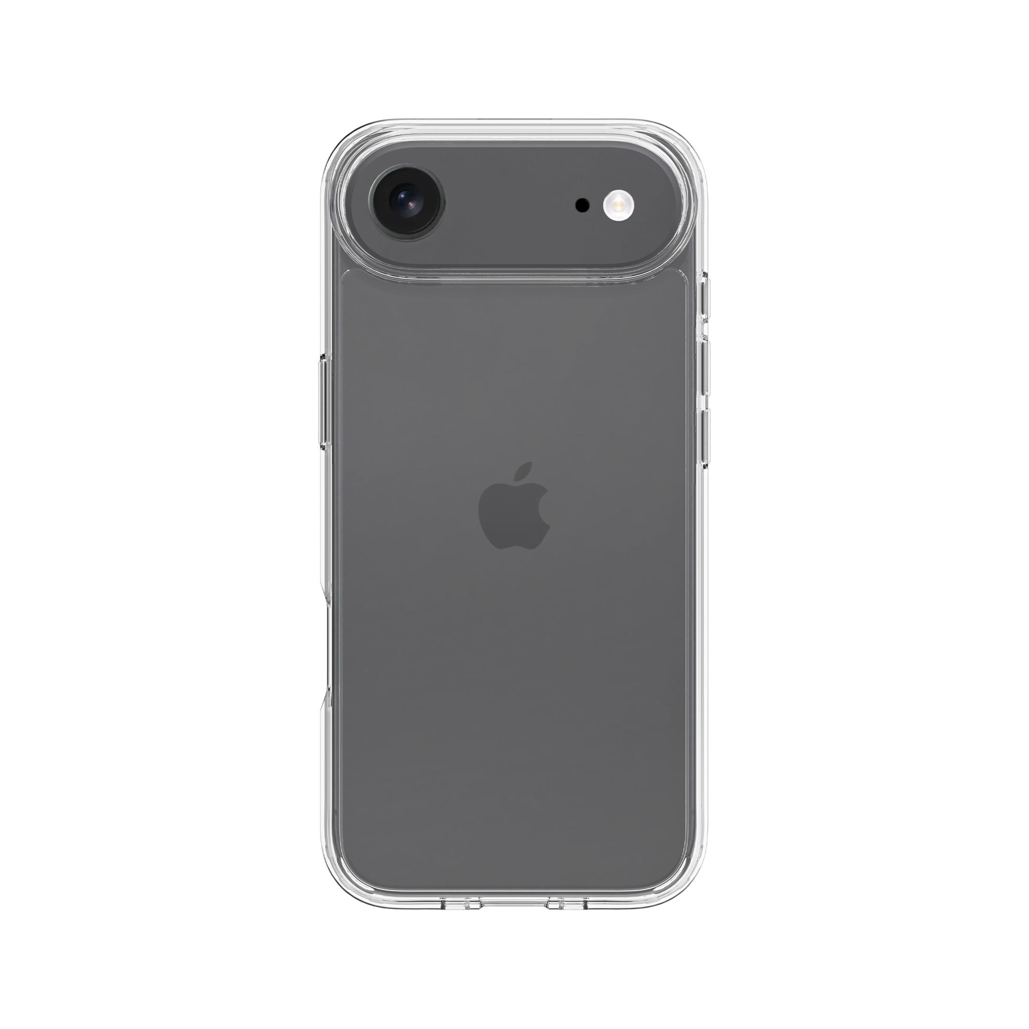 Coque hybride pour iPhone 17 Air, Transparent