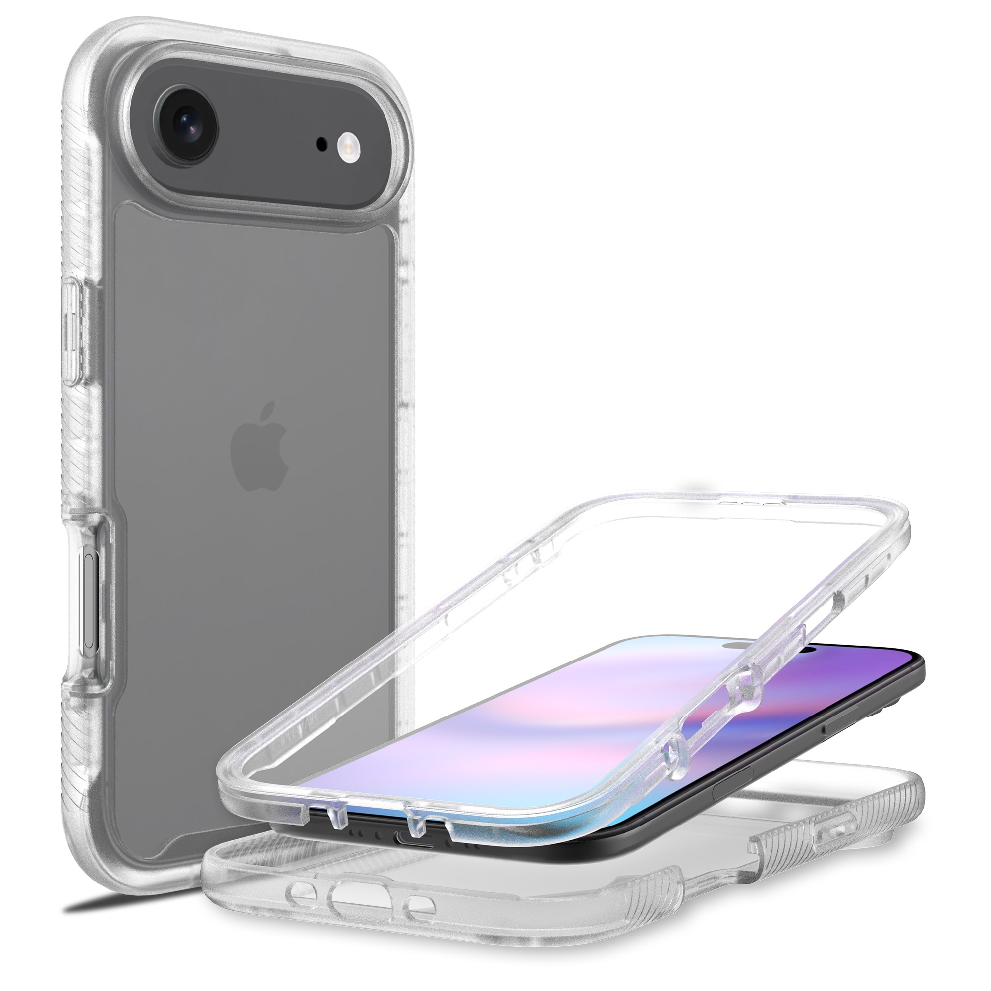 Coque Full Protection iPhone 17 Air, Transparent