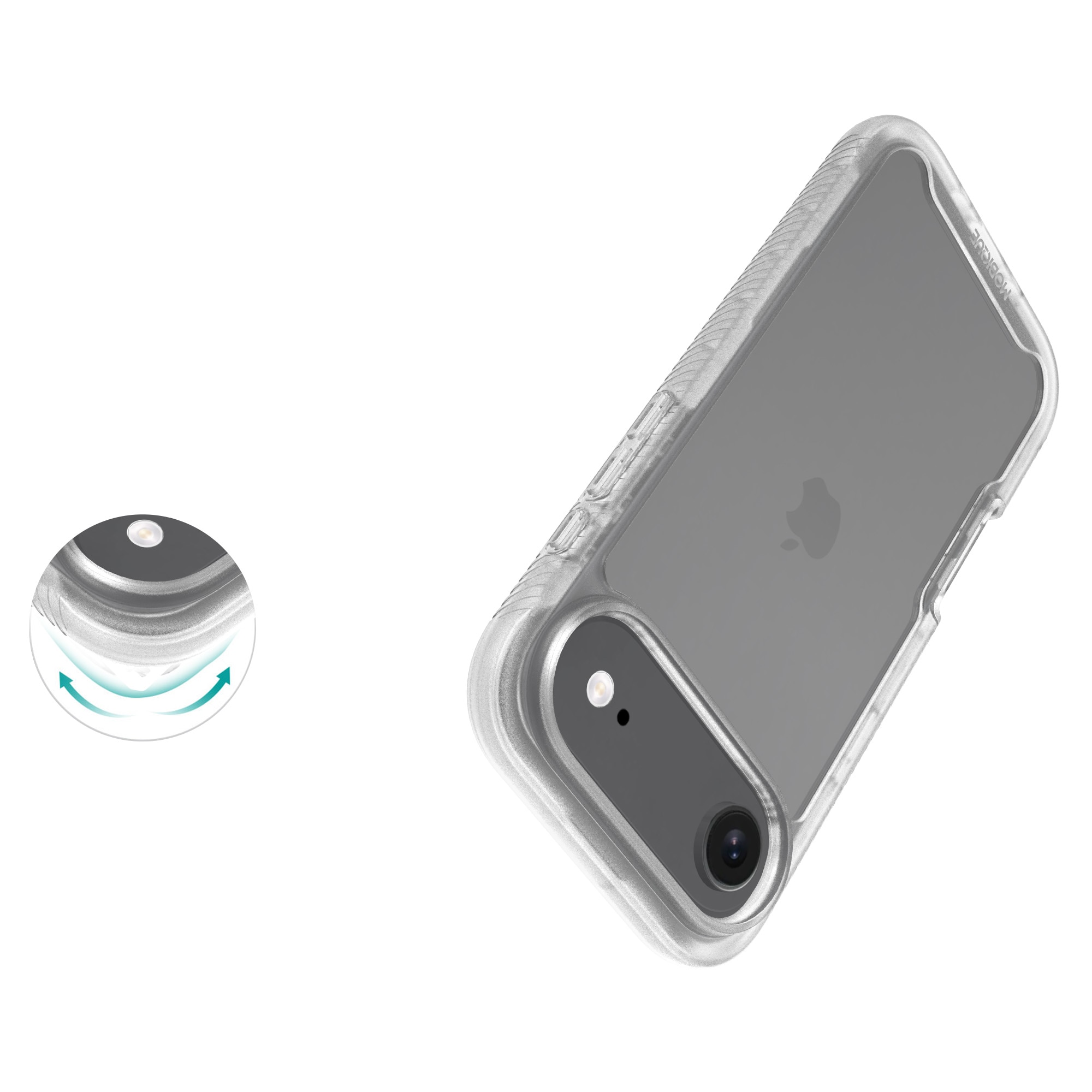 Coque Full Protection iPhone 17 Air, Transparent