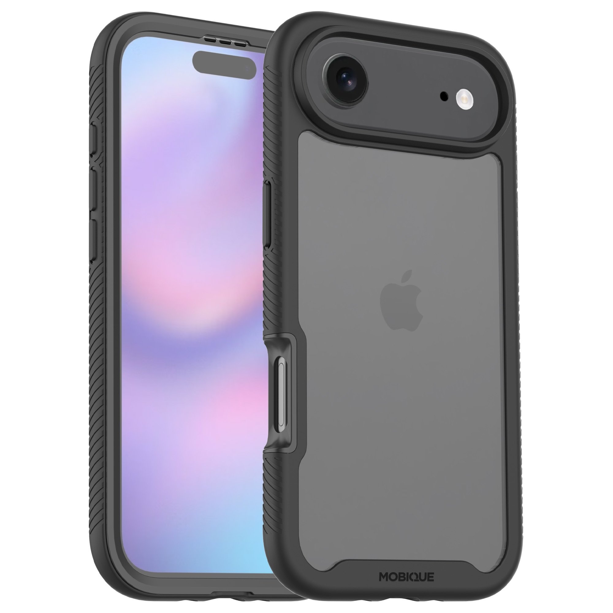 Coque Full Protection iPhone 17 Air, Noir  / transparent