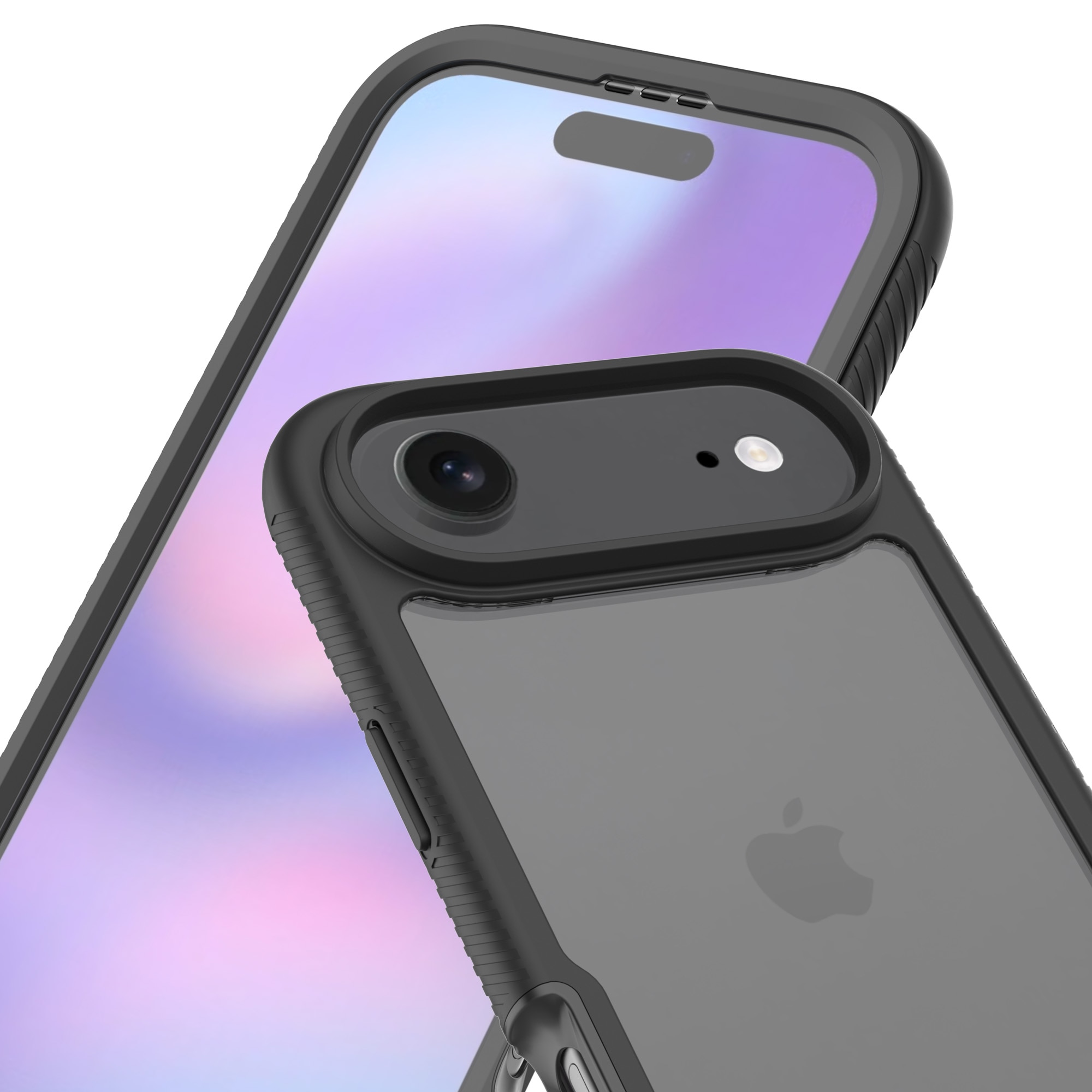 Coque Full Protection iPhone 17 Air, Noir  / transparent
