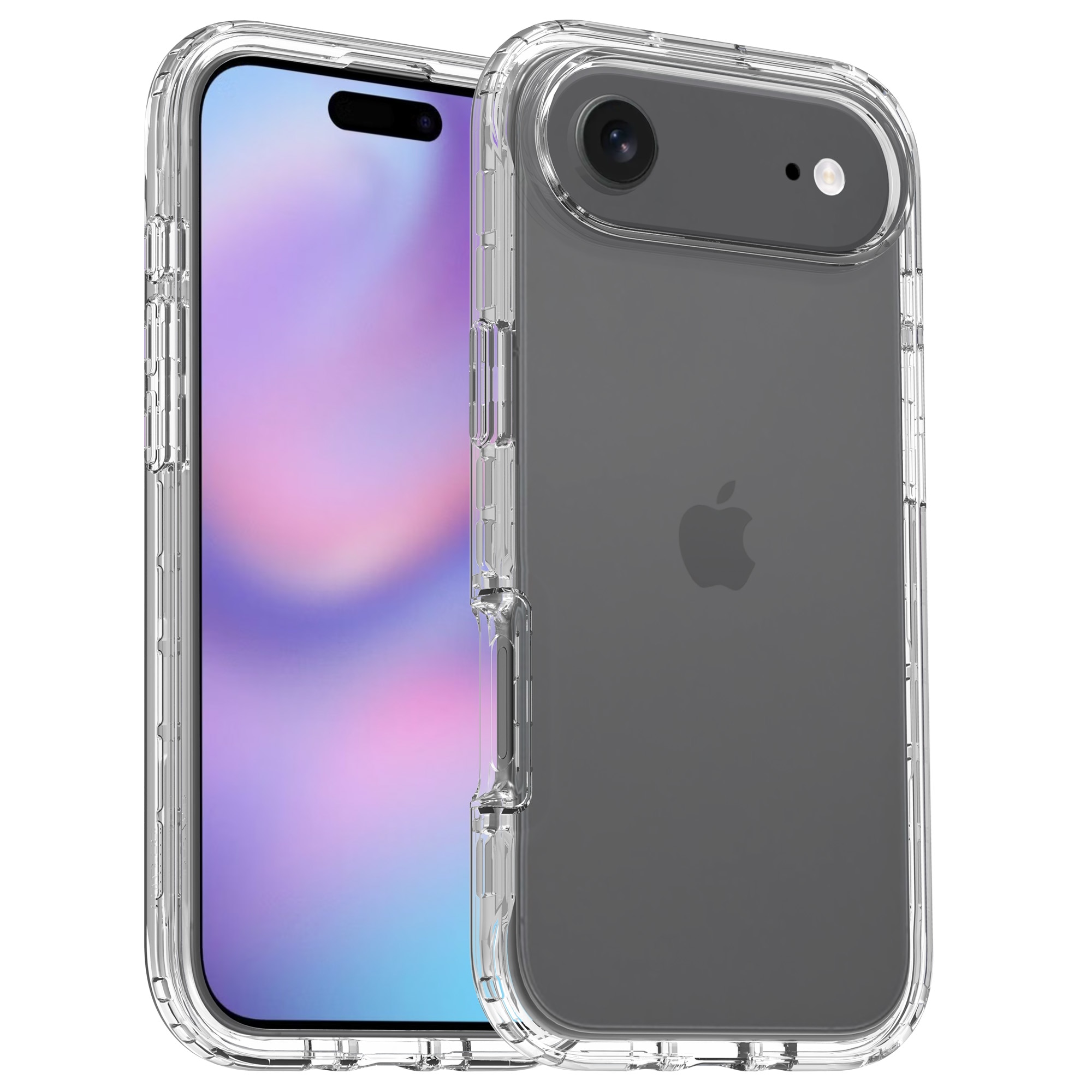 Coque de couverture complète iPhone 17 Air, Transparent