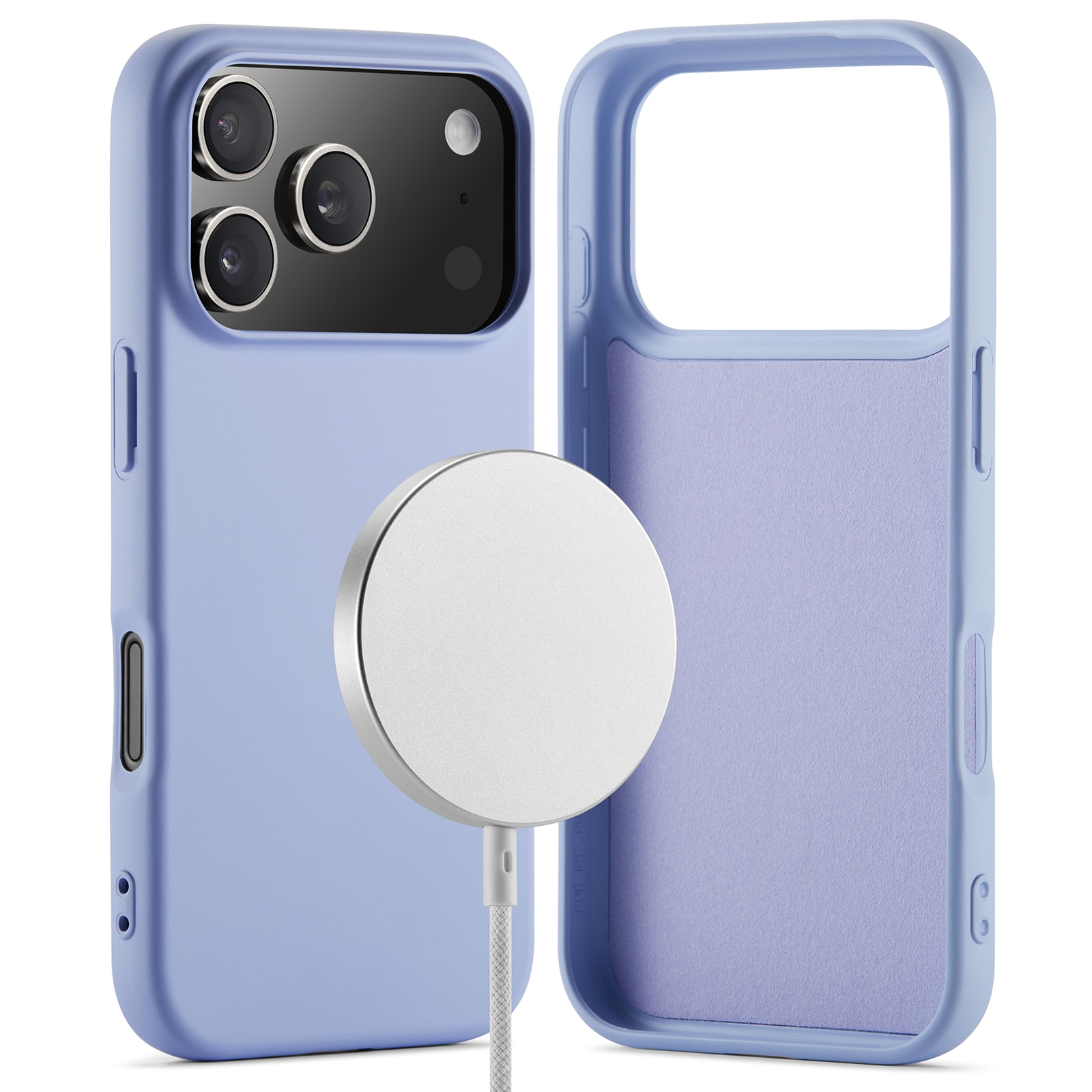 Coque TPU MagSafe iPhone 17 Pro Max, Violet