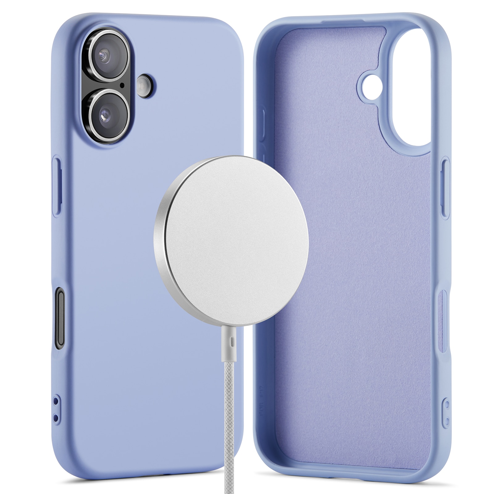 Coque TPU MagSafe iPhone 17, Violet