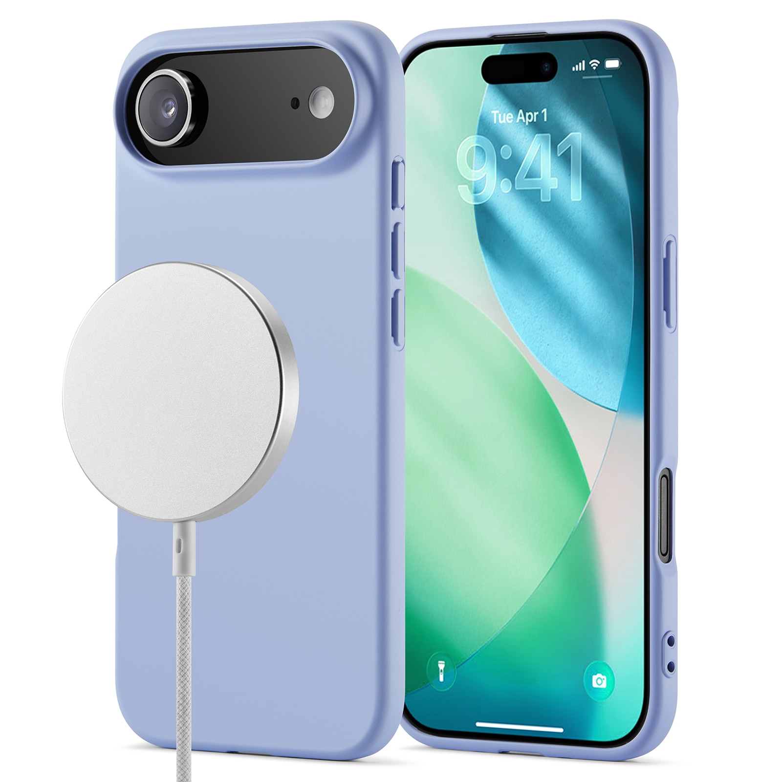 Coque TPU MagSafe iPhone 17 Air, Violet