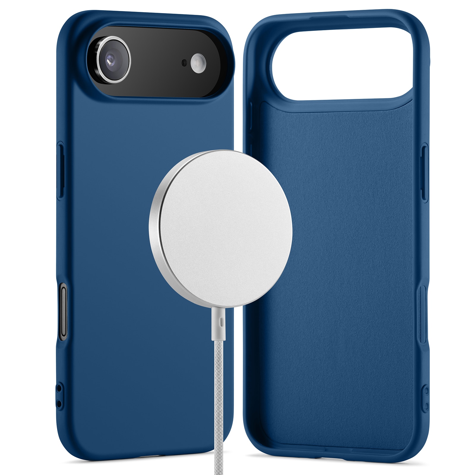 Coque TPU MagSafe iPhone 17 Air, Bleu foncé