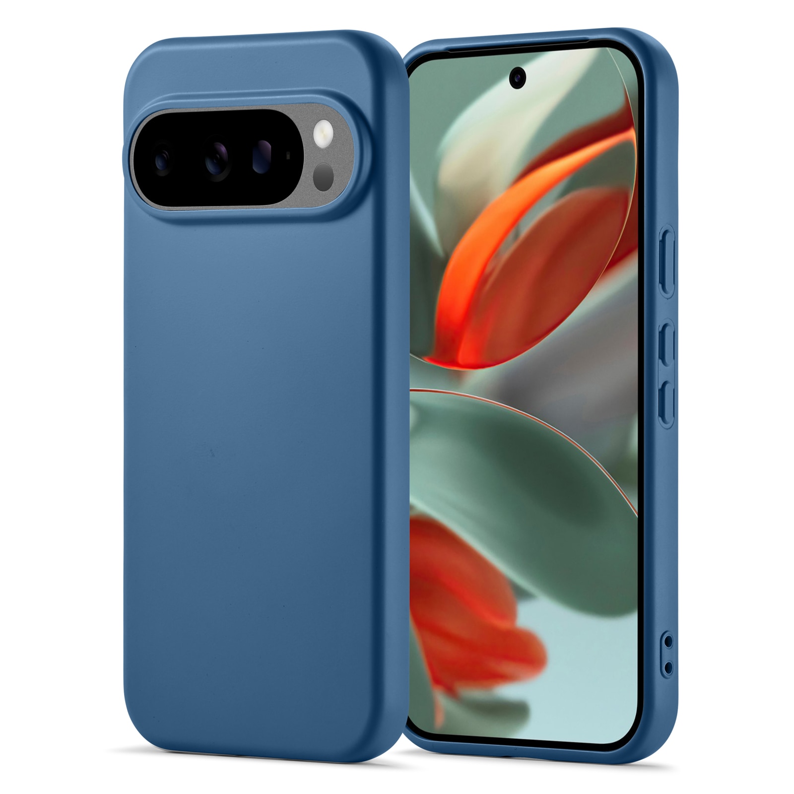 Coque TPU Google Pixel 10 Pro XL, Bleu foncé