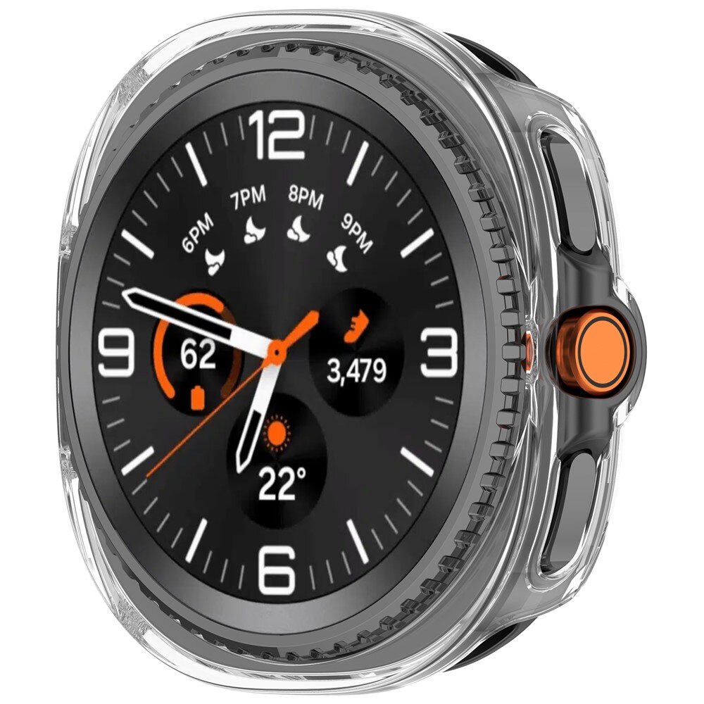 Coque rigide Samsung Galaxy Watch 8 Classic, Transparent