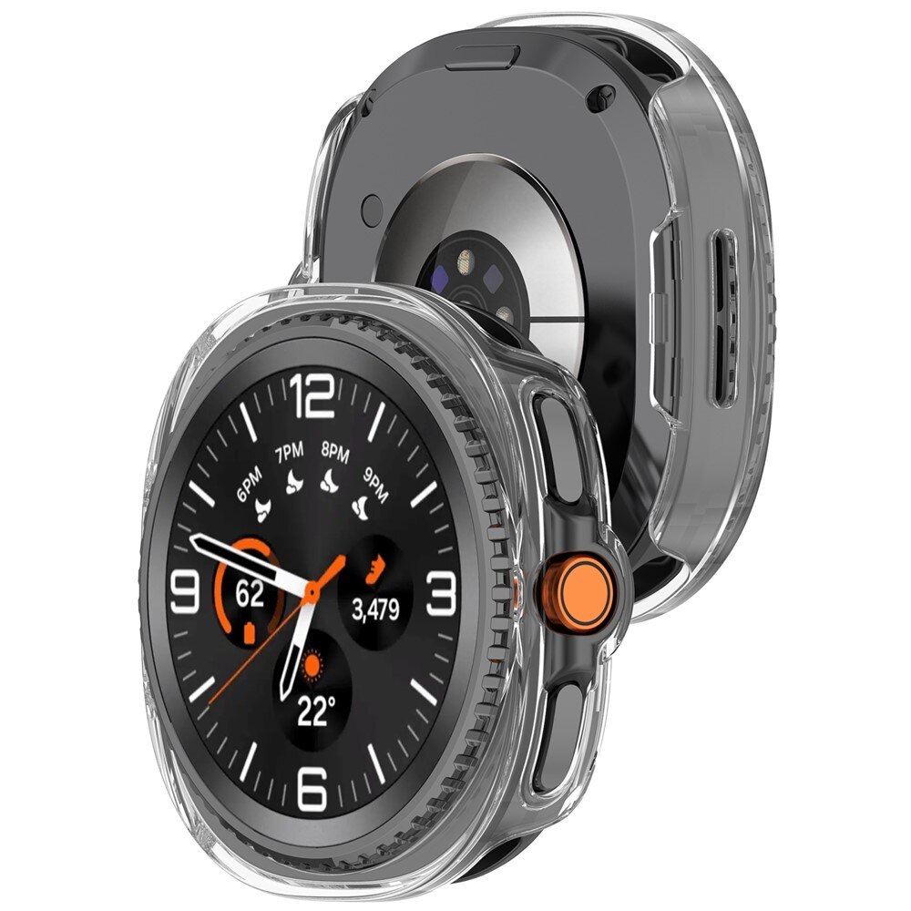 Coque rigide Samsung Galaxy Watch 8 Classic, Transparent