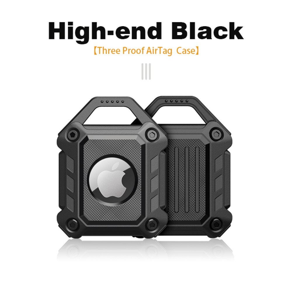 Coque Tough Armor AirTag Black