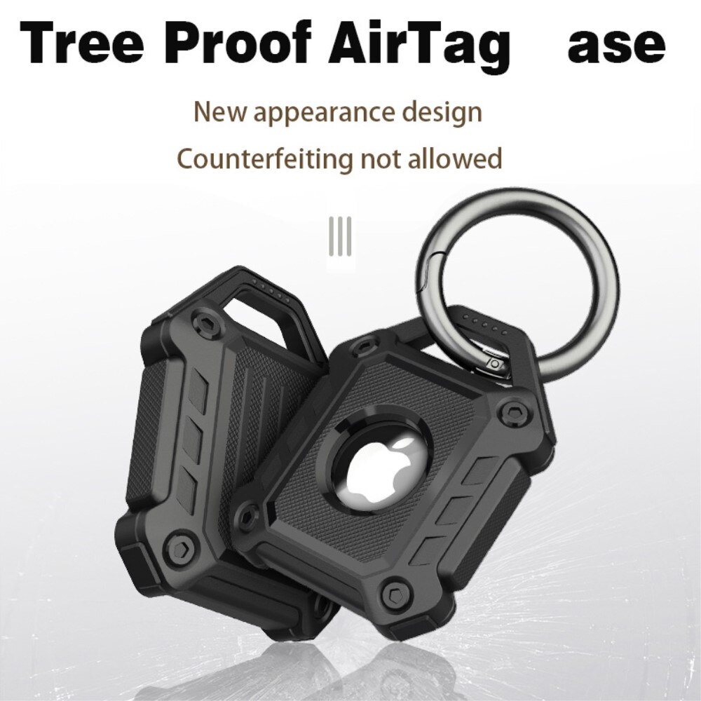 Coque Tough Armor AirTag Black