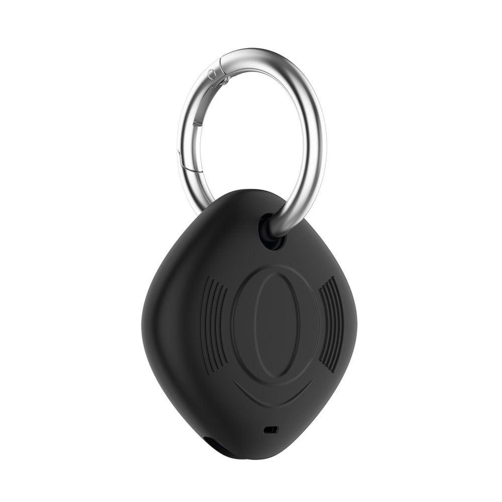 Porte-clés en silicone Samsung Galaxy SmartTag, noir