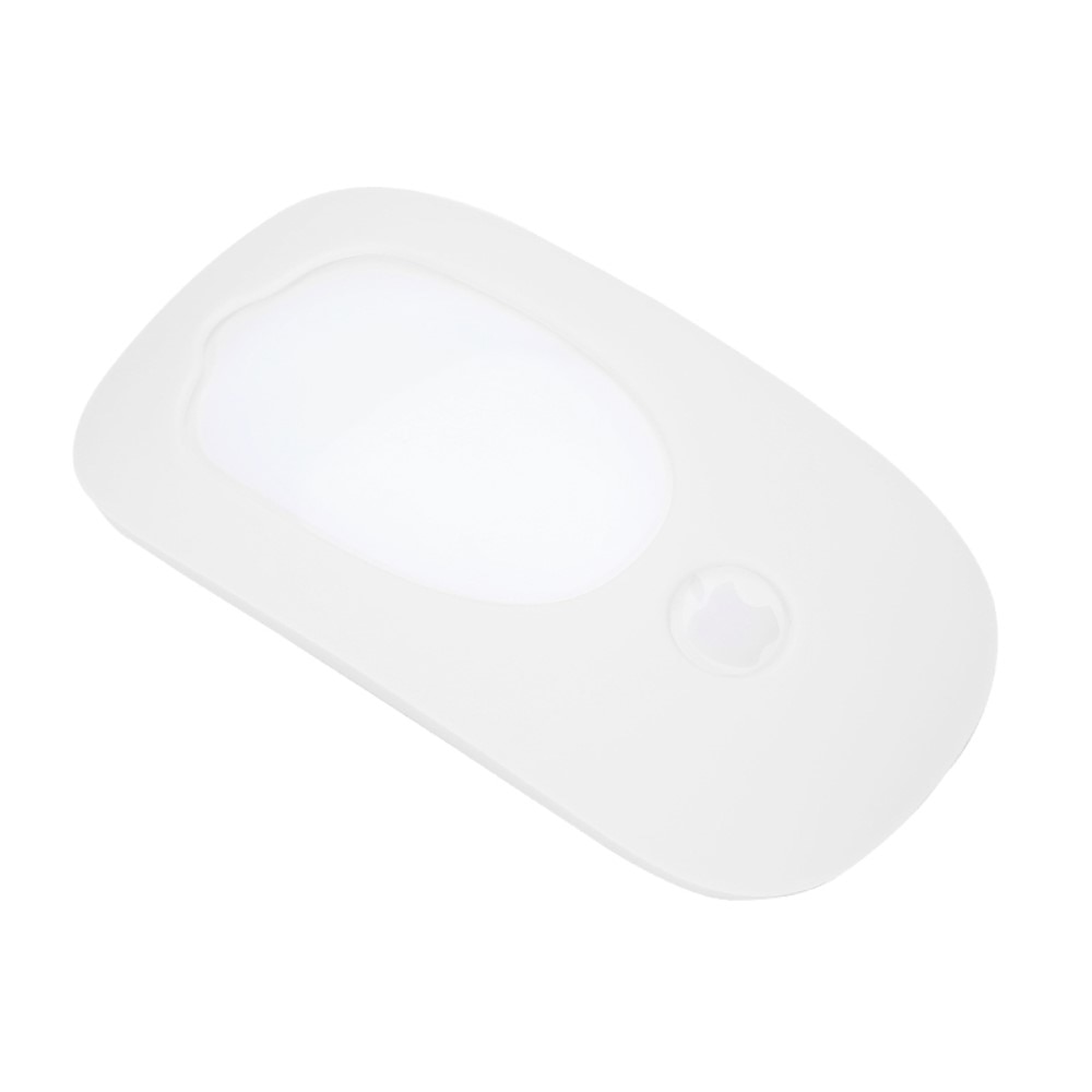 Coque en silicone Apple Magic Mouse, blanc
