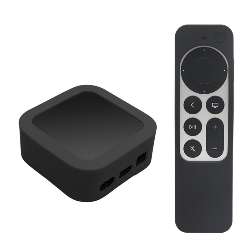 Coque en silicone TV 4K 2021/ TV Remote (gen 2) Noir