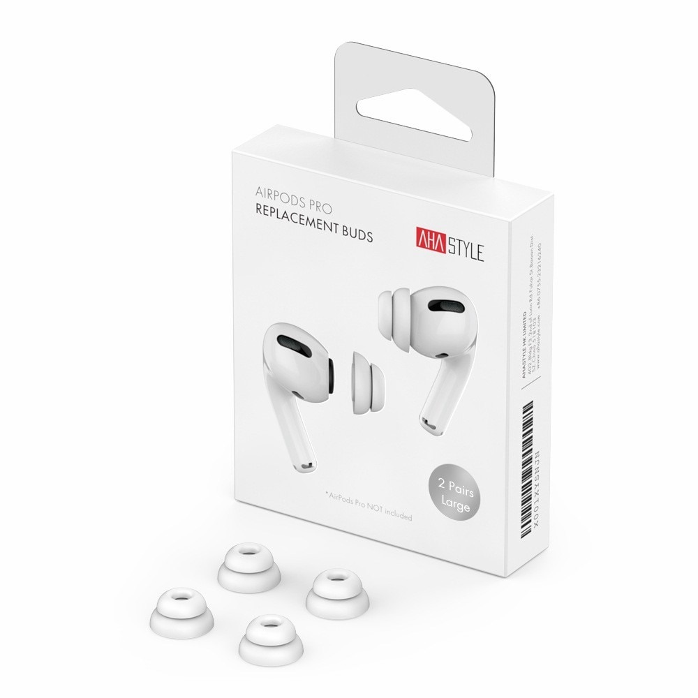 Soft Ear Tips (2 pièces) AirPods Pro Blanc (Large)