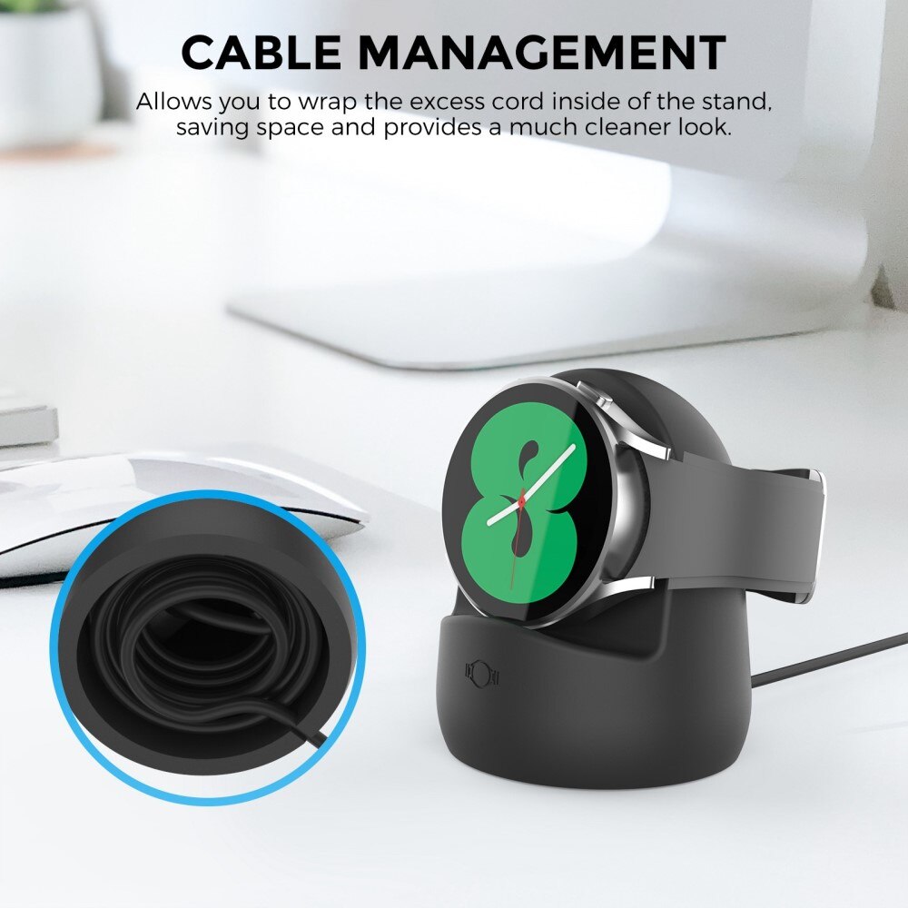 Support de Charge Samsung Galaxy Watch 3/4 Noir