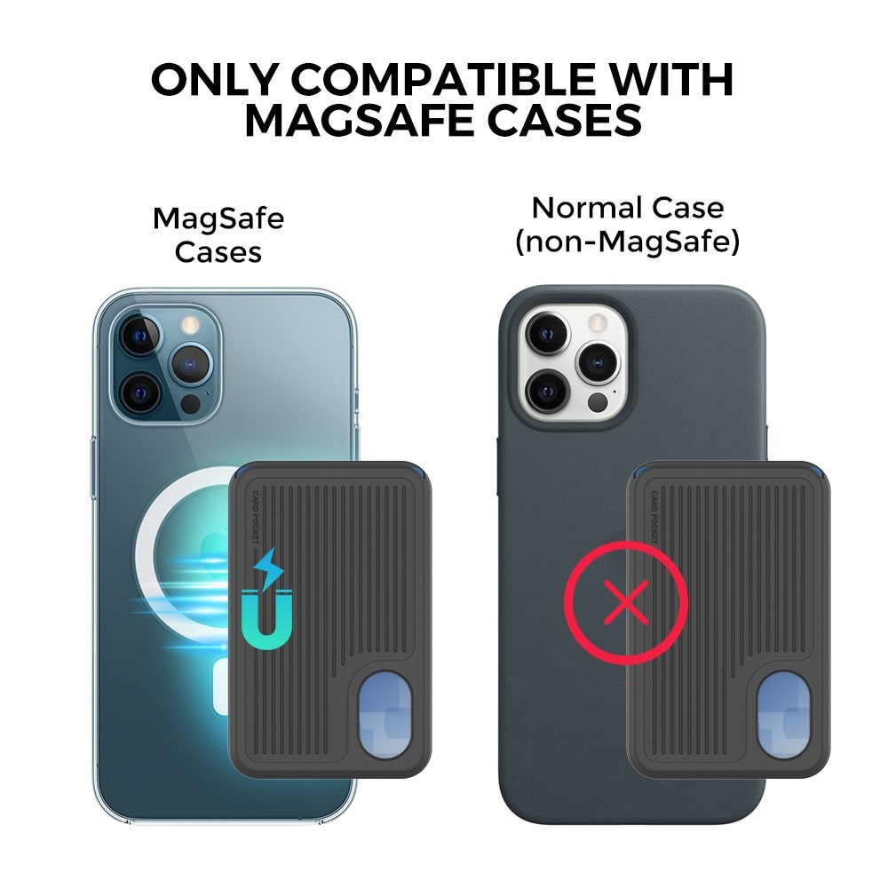 MagSafe Porte Cartes de Crédit, noir