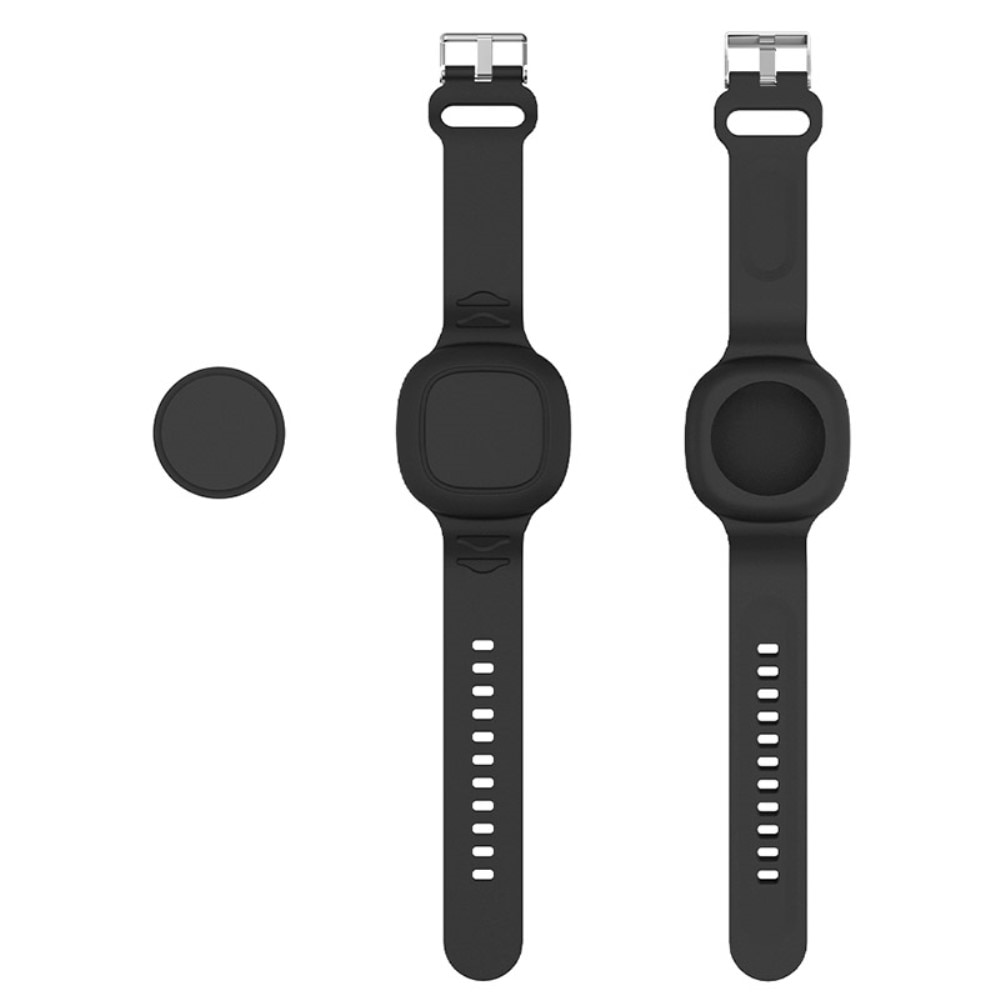 Bracelet étanche en silicone Samsung Galaxy SmartTag, noir