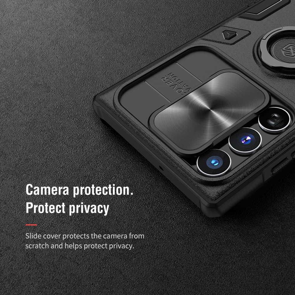 Coque CamShield Armor Samsung Galaxy S22 Ultra Noir